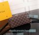 knockoff L---V Clapton Gold Lock Soft Red&Brown Genuine Leather Shoulders Bag (6)_th.jpg